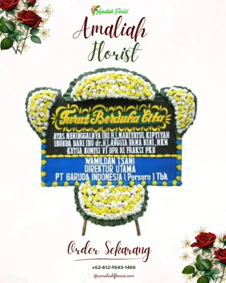 Papan Bunga Duka Gabek Satu